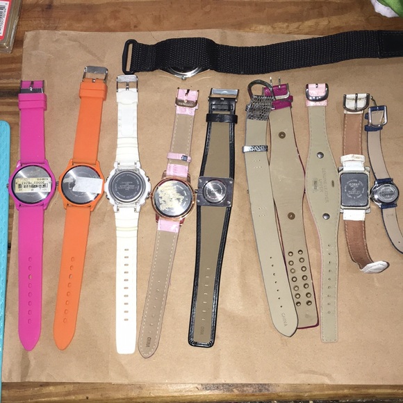 Watch lot 11 watches untested reuse fix recycle craft - Picture 2 of 8